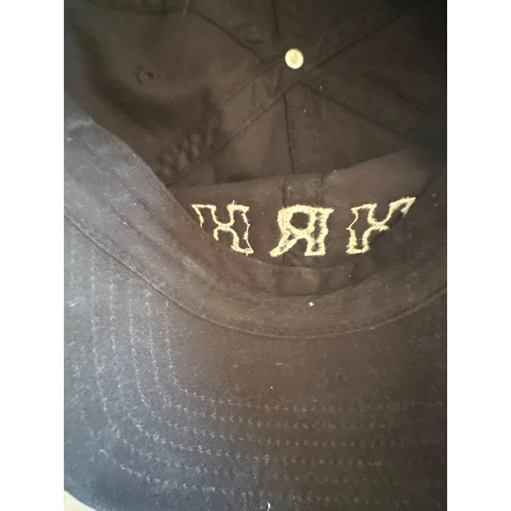 Hard Rock Hotel Baseball Cap Black‎ HRH Las Vegas Horseshoe Adjustable Hat
